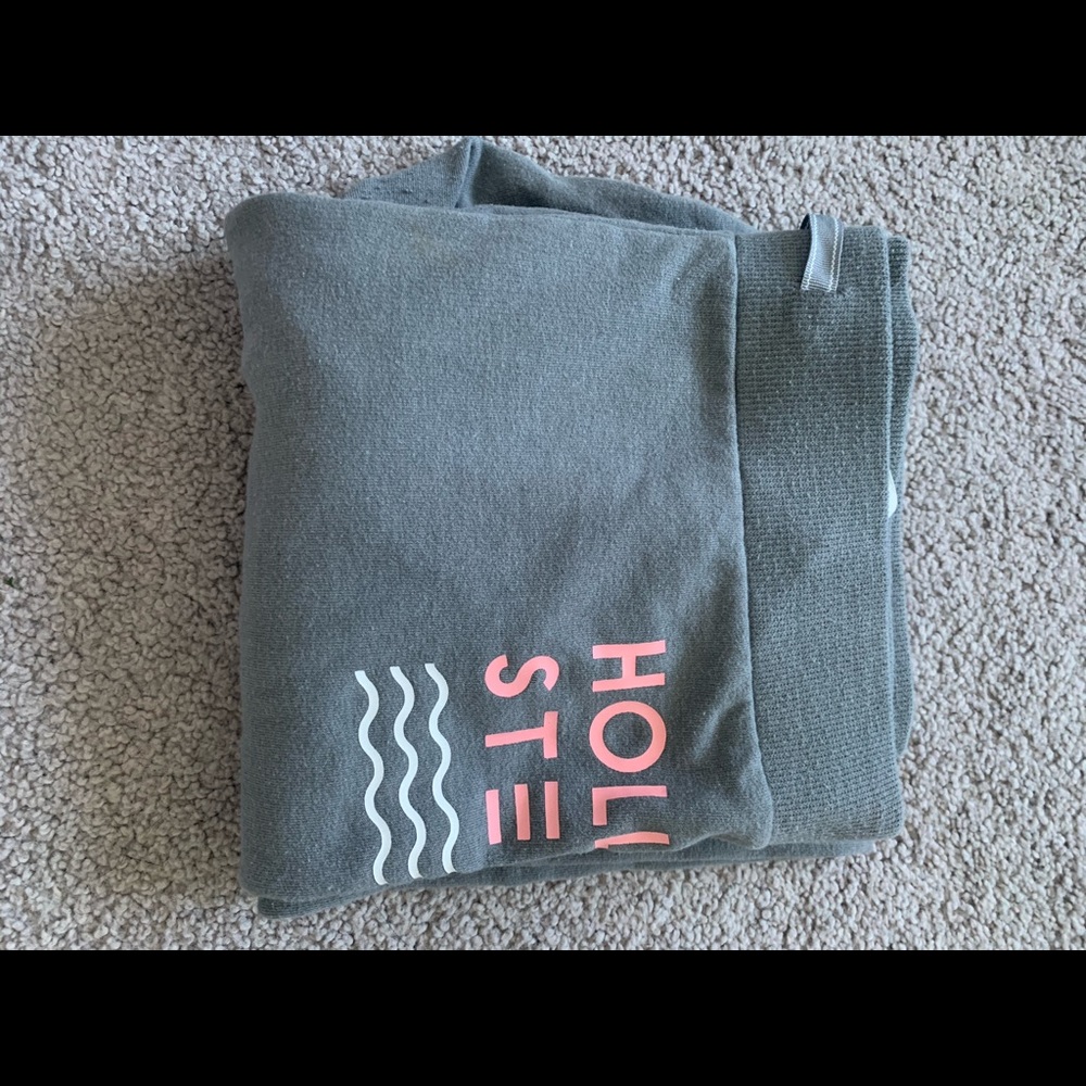 Grey sweatpants